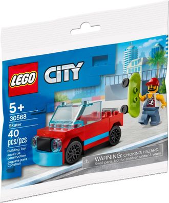 LEGO City 30568 - Skateboarder und Auto