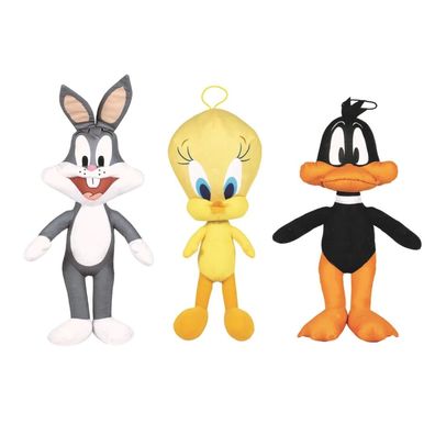 Looney Tunes 20 cm Kuscheltier - Bugs Bunny, Daffy Duck, Tweety Plüschtier