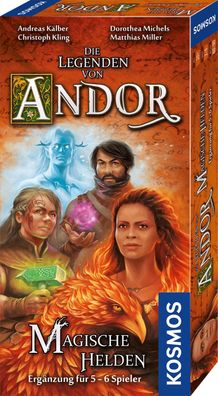 Die Legenden von Andor: Magische Helden: Ergänzung 5-6 Spieler [Erweiterung]
