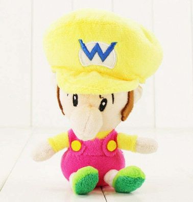 Super Mario Baby Wario Kuscheltier - 15 cm Plüschtier