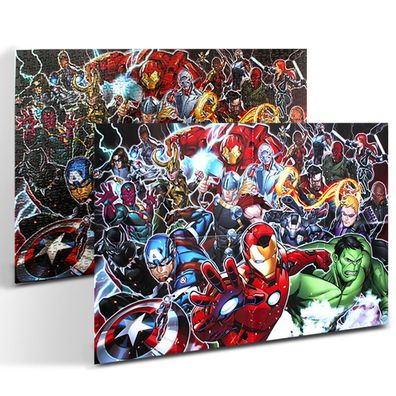 Marvel The Avengers Iron Man 1000Teile Puzzle Kinder Brettspiele Sammeln Jigsaw