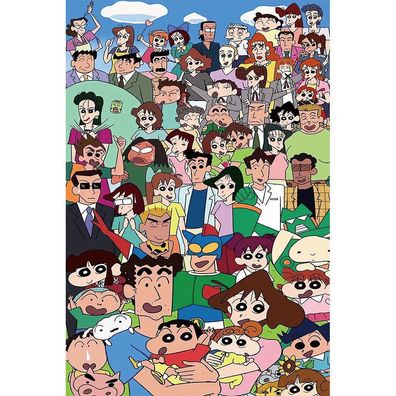 Animation Crayon Shin chan 1000 Teile Puzzle Brettspiele Kinder Jigsaw Geschenk