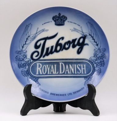 RAR Royal Copenhagen Tuborg Brauereiteller - Blaumalerei Sammelteller 6#Z3