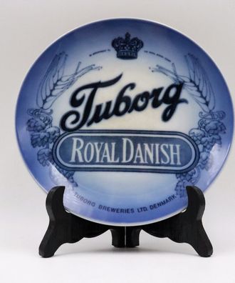 RAR Royal Copenhagen Tuborg Brauereiteller - Blaumalerei Sammelteller 5#Z3