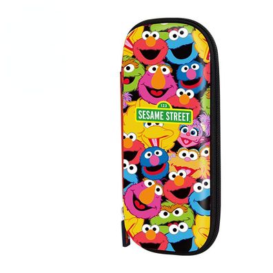 Sesame Street Thema Mäppchen Cookie Elmo Big Bird Schreibwaren Student Stiftebox