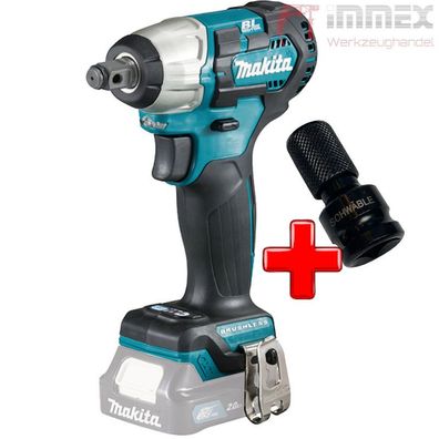 Makita Akku-Schlagschrauber 10,8V - 12V max. TW141DZ + Schwäble Adapter