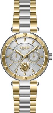Versus by Versace VSPOS2921 Sertie N gold silber Edelstahl Damen Uhr NEU