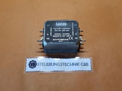 Lenze Endstörfilter Typ: EZF1-006A002 / 250VAC / 50-60 Hz