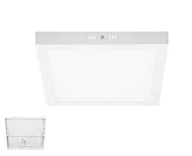 LED Panel Deckenleuchte Eckig 24W Weiß 300x300mm
