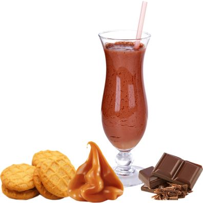Schoko Karamell Keks Geschmack Whey Proteinpulver Eiweißpulver mit L-Carnitin
