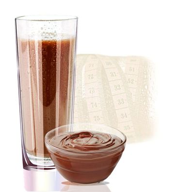 Veganes Proteinpulver Nougat