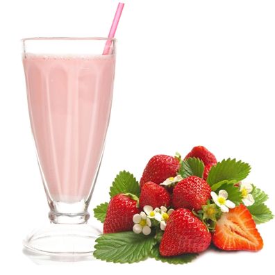 Erdbeer Geschmack Whey Proteinpulver Eiweißpulver mit L-Carnitin