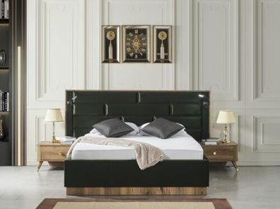 Luxus Schlafzimmer Nachttisch Betten Bett 3tlg. Komplett Set Design Einrichtung