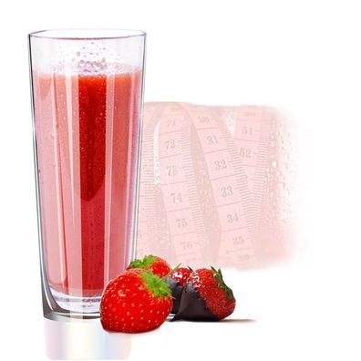 Veganes Proteinpulver Schoko Erdbeer