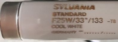 Sylvania Standard F25w/33" /133 -T8 Cool White Germany 83 83,1 83,2 cm lang Tube Lamp