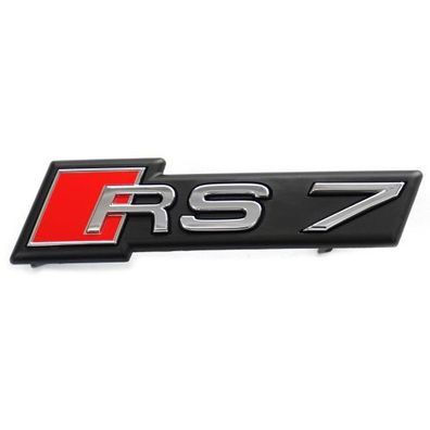 Original Audi RS7 (C8) Schriftzug Kühlergrill Logo Plakette chrom 4K8853736B2ZZ