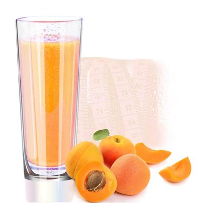 Aprikose Geschmack Veganes Proteinpulver Eiweißpulver mit L-Carnitin