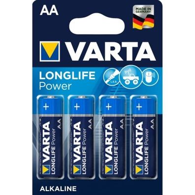 Varta Batterien Longlife POWER Mignon/ AA 4er Pack