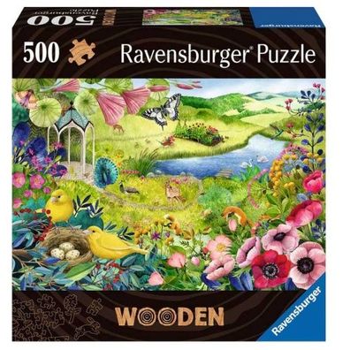 Ravensburger Wooden Puzzle - Wilder Garten