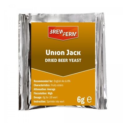 Bierhefe Brewferm Union Jack | 6 g
