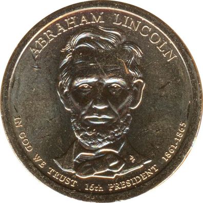 USA 2010 #16 1 US$ Abraham Lincoln P*