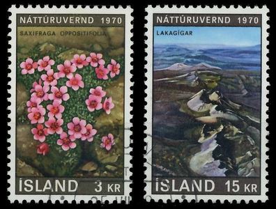 ISLAND 1970 Nr 447-448 gestempelt X5E70CA