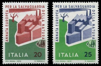 Italien 1970 Nr 1325-1326 postfrisch S216B0E
