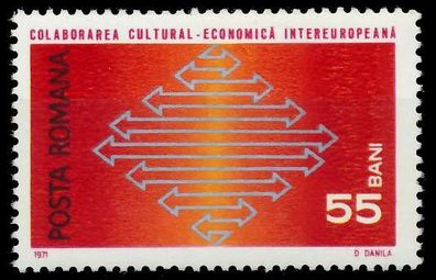 Rumänien 1971 Nr 2833 postfrisch X5EAA8E