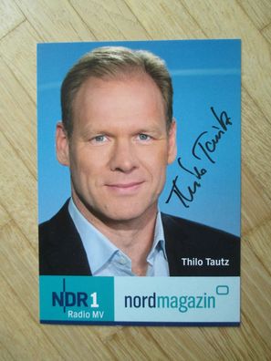 NDR1 Radio Moderator Thilo Tautz - handsigniertes Autogramm!!!