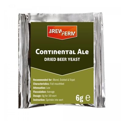 Bierhefe Brewferm Continental Ale | 6 g