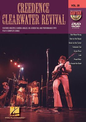 Creedence Clearwater Revival Guitar Play-Along DVD Volume 20 DVD G