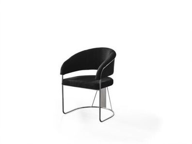 Moderner Sessel Stuhl 1x Esszimmer Fernseh Lounge Sitz Polsterstuhl Neu Textil