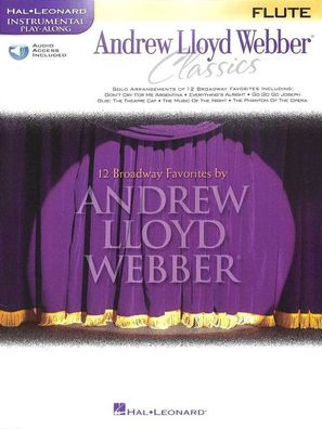 Andrew Lloyd Webber Classics - Play-Along Flute - Noten für Querflöte