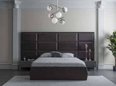 Luxus Schlafzimmer Bett Stylische Einrichtung Bett + 2x Nachttisch Möbel