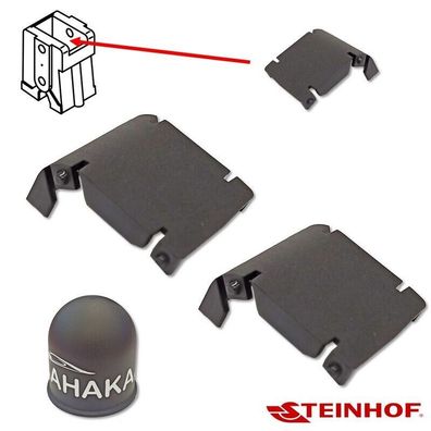 2x Abdeckung (oben) Verschlussstopfen für AHK von Steinhof W10-0.13 Schutzkappe