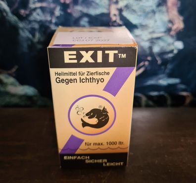 eSHa Exit 20ml - Heilmittel für Zierfische gegen Ichthyo für 1000l Aquarium