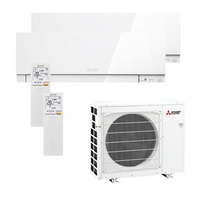 Klimaanlage Mitsubishi Electric Premium Set 2x 3,5kW Kühlen A + + WIFI