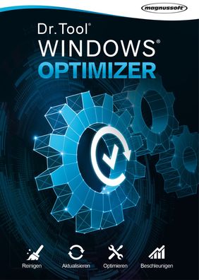 Dr. Tool Windows Optimizer - System Tuner - Cleaner - für 3 PCs - Download Version