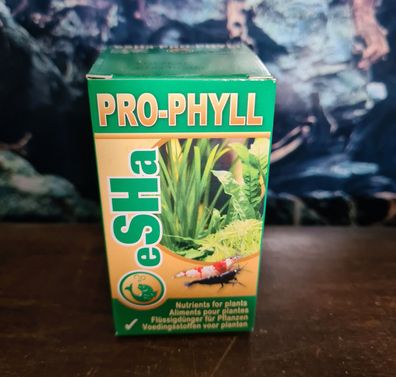 eSHa Pro-Phyll 20ml - Flüssigdünger für Aquarium Pflanzen für 2000l Dünger