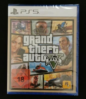 Grand Theft Auto V PS5 GTA 5 GTAV GTA5 PlayStation 5 Spiel Brandneu OVP