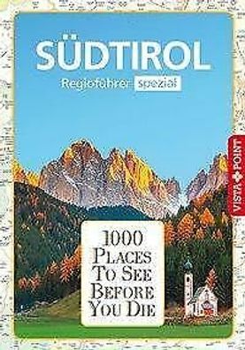 Südtirol - 1000 Places Regio Reiseführer & Karte Manuela Blisse DHL Versand