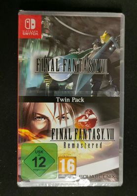 Nintendo Switch Spiel Final Fantasy 7 und 8 Remastered VII & VIII Doppelpack