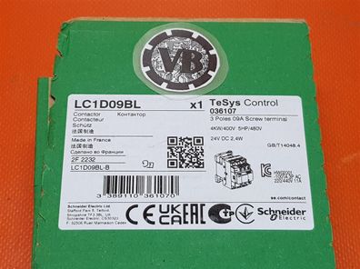 Schneider Electric Contactor LC1D09BL / * 036107