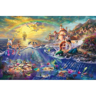 1000 Teile Ariel Prinzessin Puzzle Teenager Brettspiele Jigsaw Geduldspiele