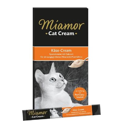 Miamor Cat ?Snack Käse-Cream - 11x 5 x15g ?Katzensnacks