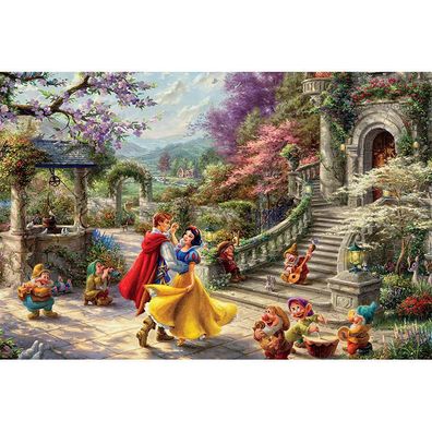 Snow White Prinzessin Holzpuzzle 1000 Teile Teenager Puzzle Brettspiele Jigsaw