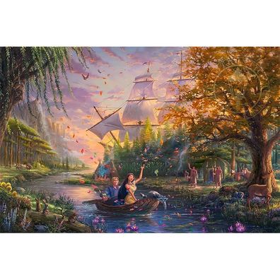 1000 Teile Prinzessin Pocahontas Puzzle Brettspiele Jigsaw Geduldspiele Geschenk