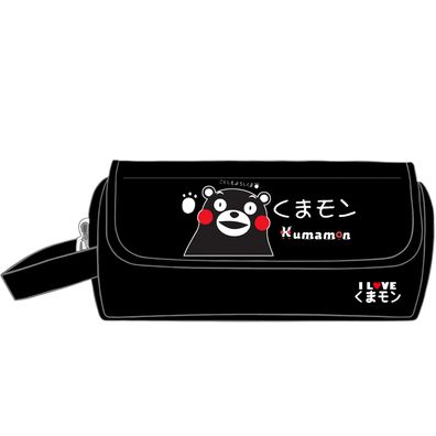 Cute Kumamon Flip Mäppchen Kinder Einfache Schreibwaren Pencil Case Stiftebox