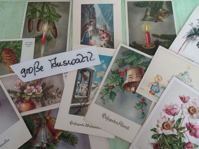 sehr alte Postkarten Haco Germany Gesegnete Weihnachten