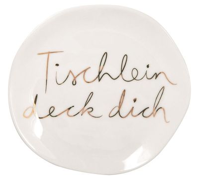 Frühstücksteller Mix & Match Teller klein " Tischlein deck dich " - Räder Design